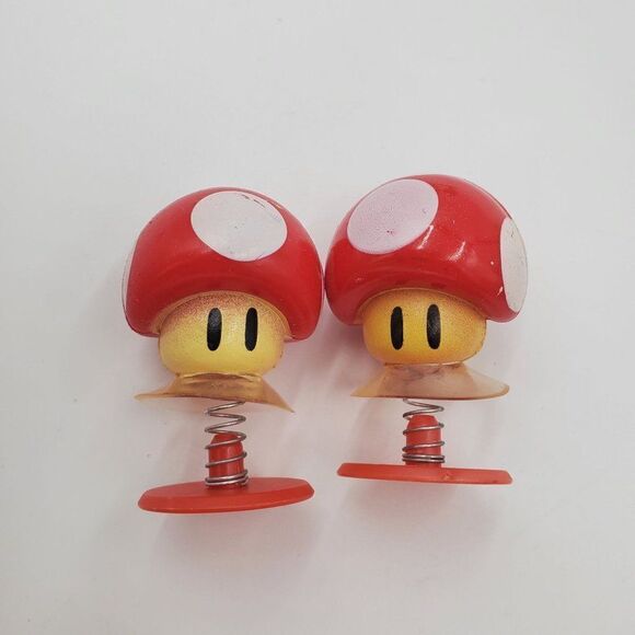 Design Wear Nintendo Pop Up Toys Mario Brothers Lot Mushroom Toad Star - Picture 4 of 8